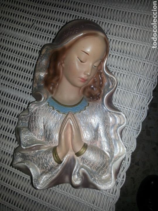 Antig&uuml;edades: Virgen de escayola - Foto 1