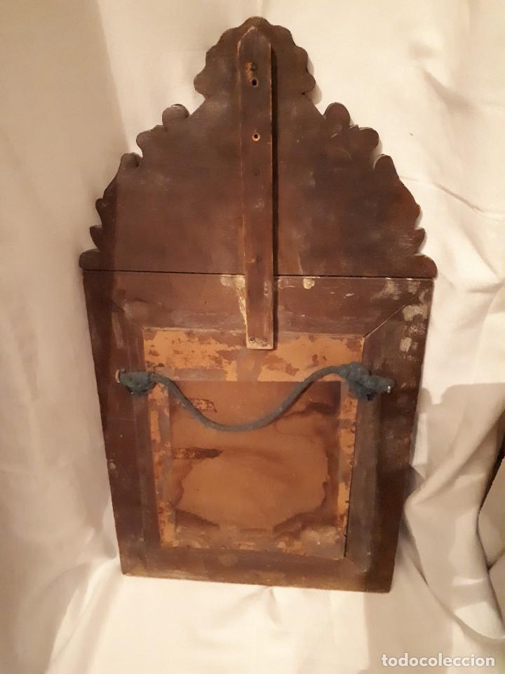 Antig&uuml;edades: Estupendo espejo antiguo - Foto 3