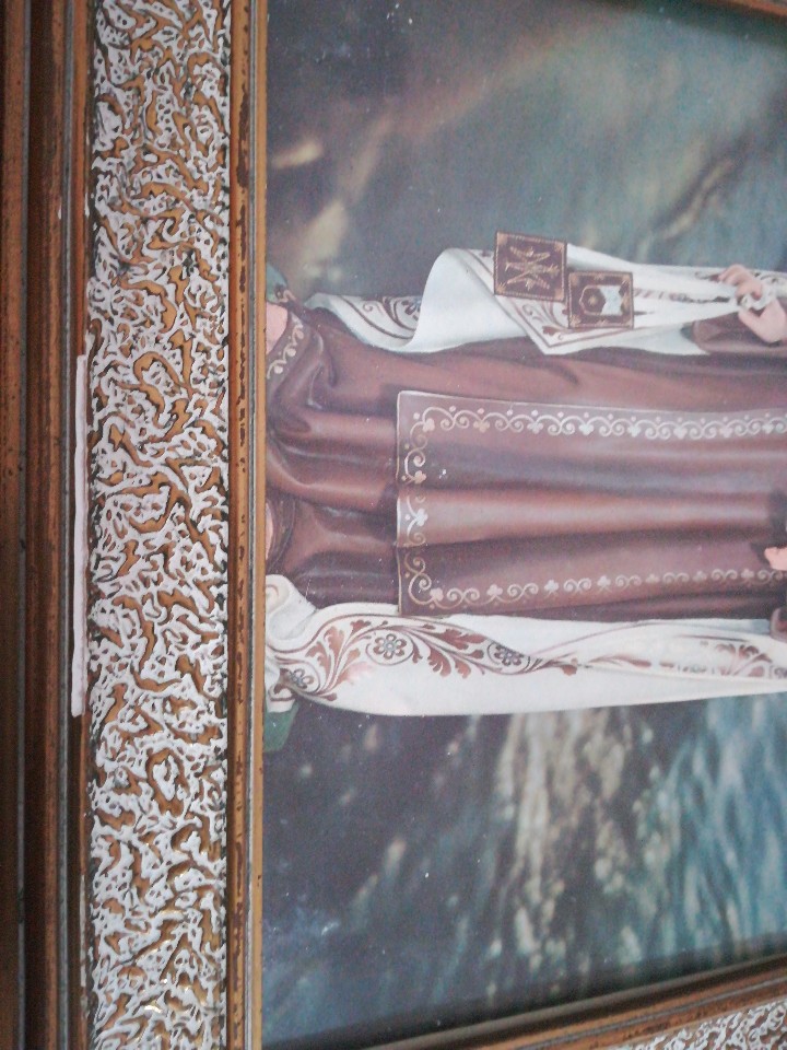 Antig&uuml;edades: Antiguo cuadro virgen del carmen - Foto 3