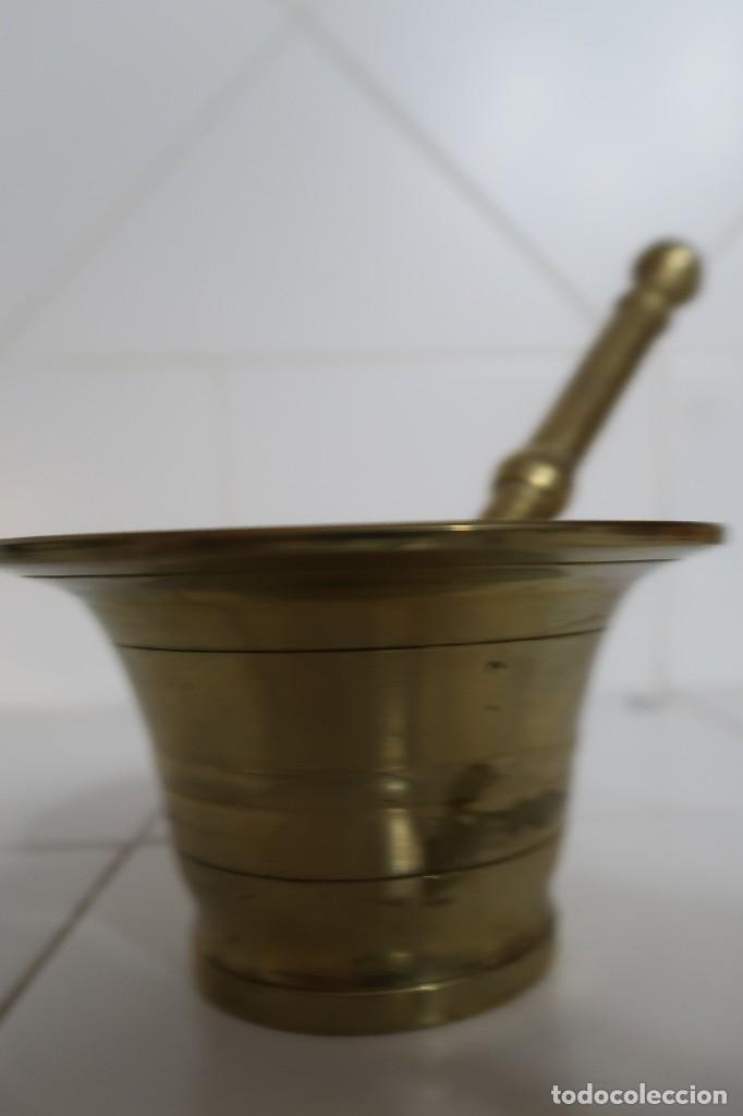 Antig&uuml;edades: Almirez de bronce muy antiguo - Foto 2