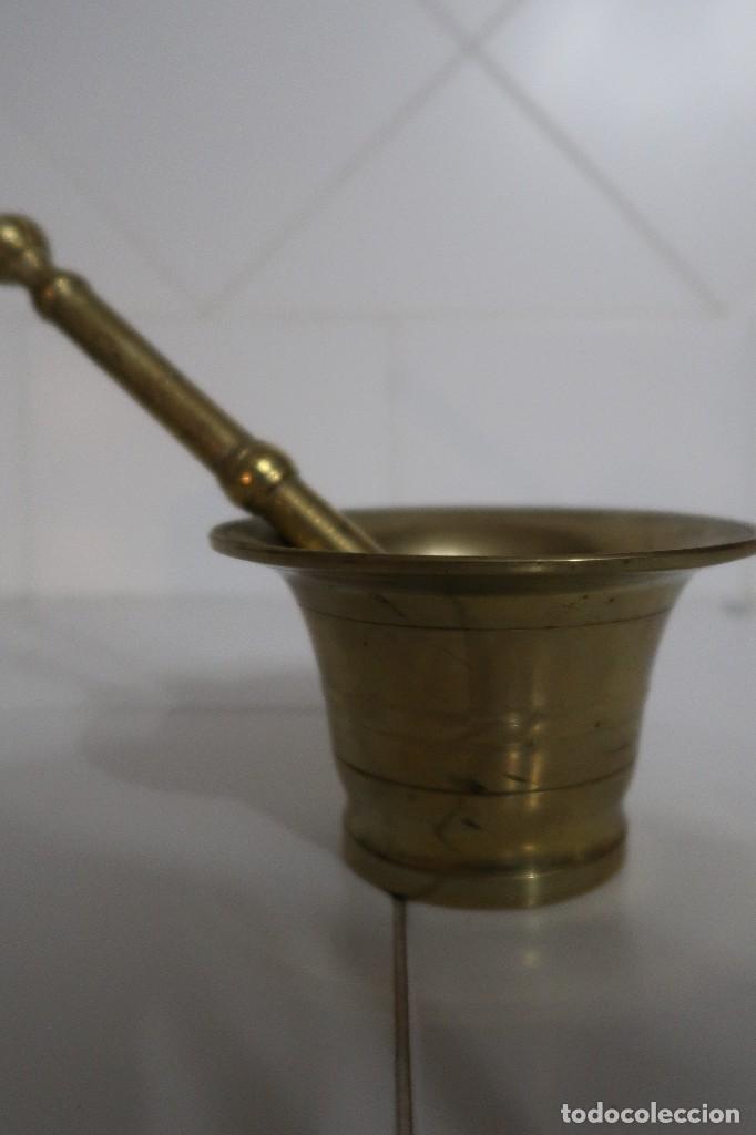 Antig&uuml;edades: Almirez de bronce muy antiguo - Foto 3