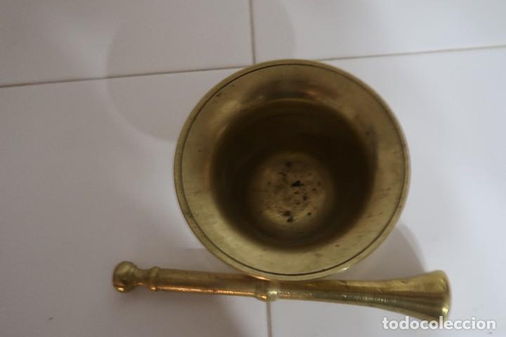 Antig&uuml;edades: Almirez de bronce muy antiguo - Foto 10