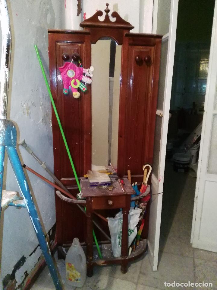 Antig&uuml;edades: ANTIGUO RECIBIDOR O APARADOR,MADERA EN SU TOTALIDAD,SIN POLILLA NI SIMILARES