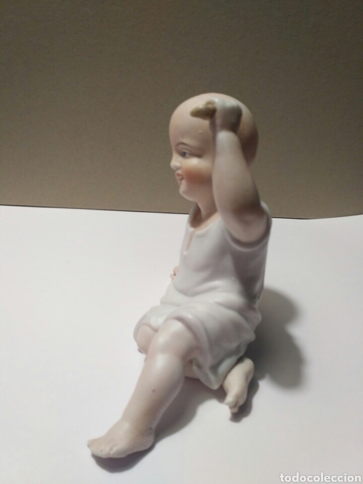 Antig&uuml;edades: Piano baby en biscuit - Foto 6