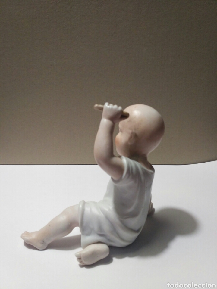 Antig&uuml;edades: Piano baby en biscuit - Foto 7