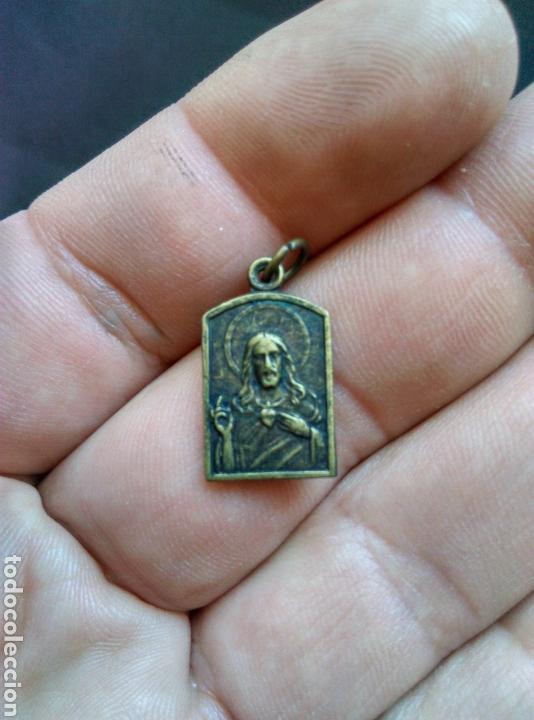 Antig&uuml;edades: Antigua medalla religiosa - Foto 1