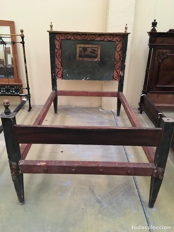 Antig&uuml;edades: CAMA DE CUERDA DEL S.XVII - Foto 2