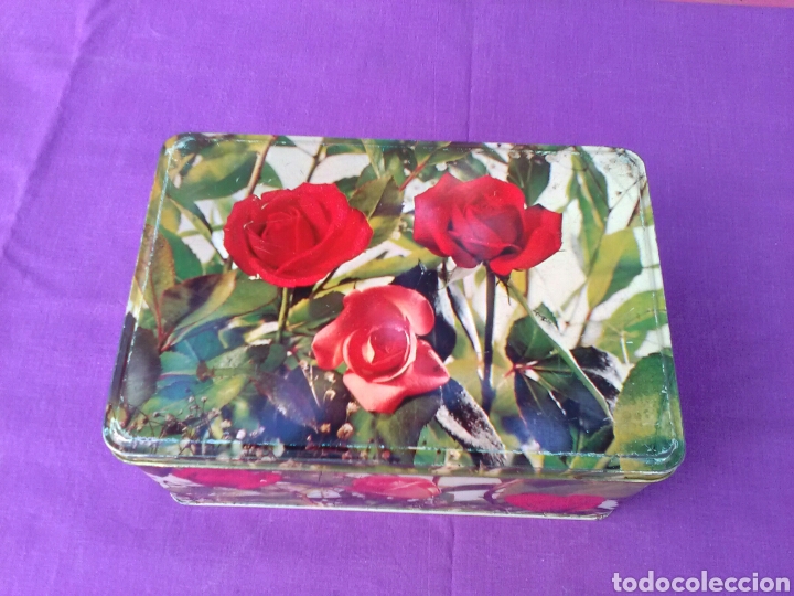 Antig&uuml;edades: Caja de lata de colacao - Foto 1