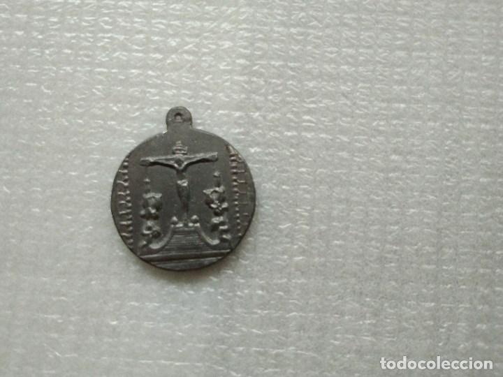 Antig&uuml;edades: CAMPO DE CRIPTANA CIUDAD REAL ANTIGUA MATRIZ PROTOTIPO MEDALLA DE NTRA SRA DE CRIPTANA - Foto 2