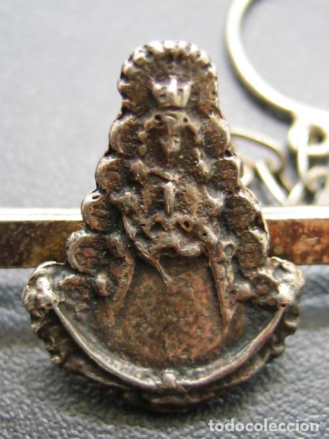 Antig&uuml;edades: Pasador de corbatas en plata de Virgen - Foto 2
