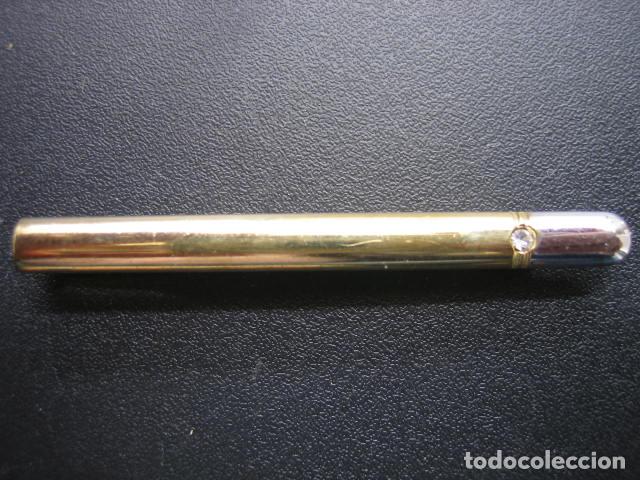 Antig&uuml;edades: Pasador de corbatas chapado - Foto 3