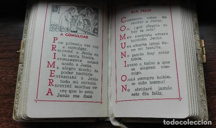 Antig&uuml;edades: Antiguo Librito de oraciones Primera Comuni&oacute;n - Foto 3
