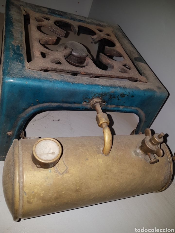 Antig&uuml;edades: Antigua hornilla de queroseno - Foto 2