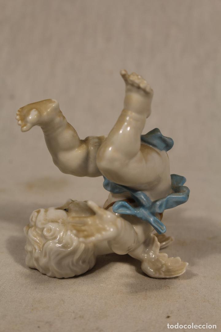 Antig&uuml;edades: angelito porcelana algora - Foto 2