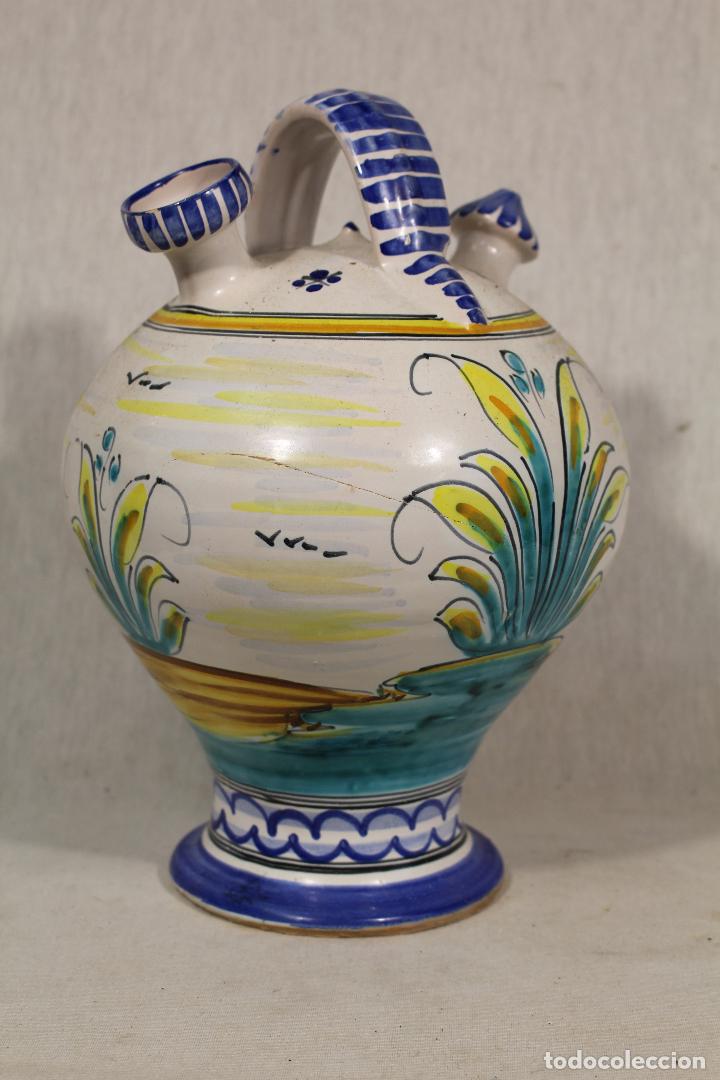 Antig&uuml;edades: botijo en ceramica con ciervo - Foto 4