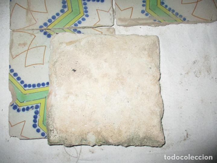 Antig&uuml;edades: Composicion de azulejos siglo XVIII - Foto 2
