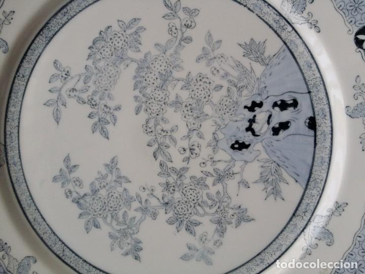 Antig&uuml;edades: PLATO DE PORCELANA ORIENTAL - Foto 2