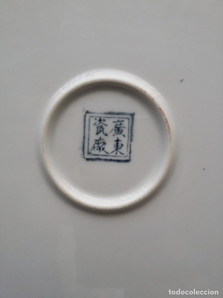 Antig&uuml;edades: PLATO DE PORCELANA ORIENTAL - Foto 4