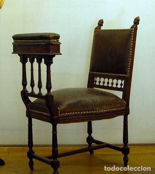 Antig&uuml;edades: SILLON PARA PELEAS DE GALLOS , 1920, - Foto 1