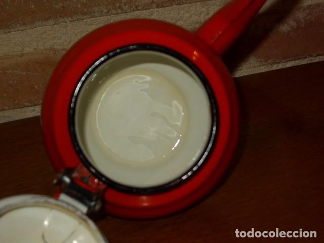 Antig&uuml;edades: CAFETERA O TETERA ESMALTADA,0,5 ML. - Foto 4