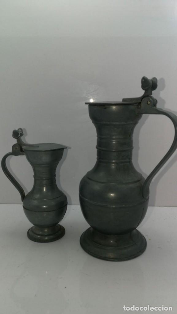 Antig&uuml;edades: Jarras de 15 y 11 cm. - Foto 2