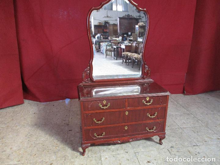 Antig&uuml;edades: Comada con espejo - Foto 2