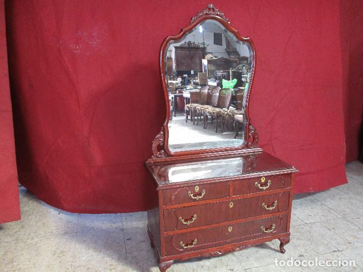 Antig&uuml;edades: Comada con espejo - Foto 3