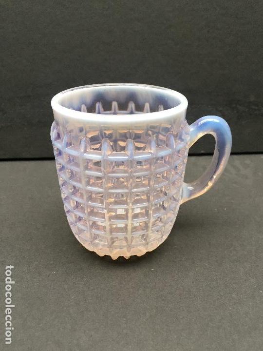 Antiquit&eacute;s: ESPECTACULAR JARRITA DE VIDRIO OPALESCENTE , HOFFMAN ???1930