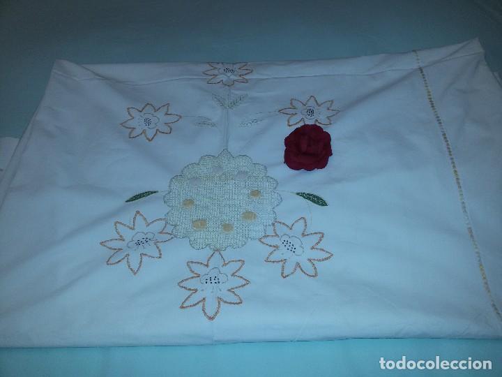 Antig&uuml;edades: ANTIGUO MANTEL DE ALTAR-ALGOD&Oacute;N - Foto 1