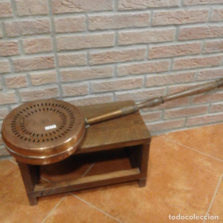 Antig&uuml;edades: ANTIGUO CALENTADOR DE COBRE - Foto 1