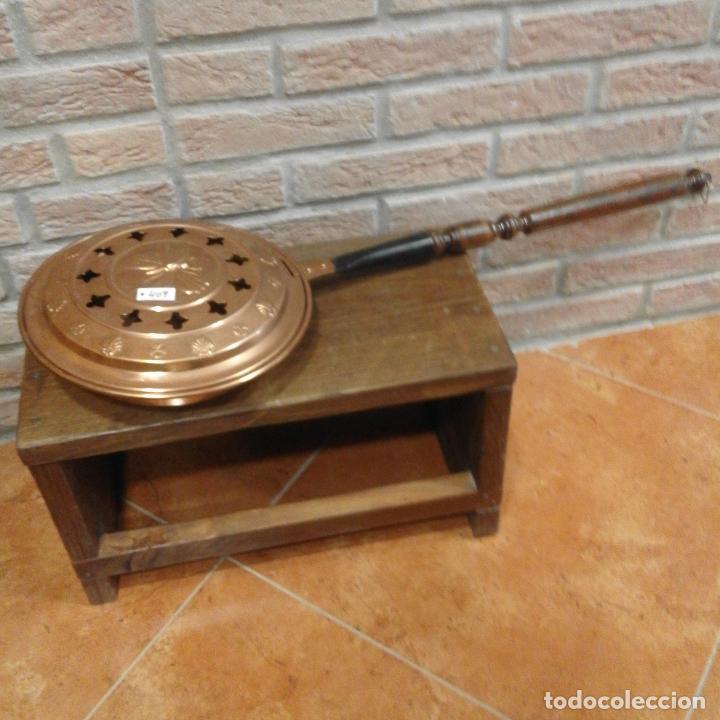 Antig&uuml;edades: ANTIGUO CALENTADOR DE COBRE - Foto 1