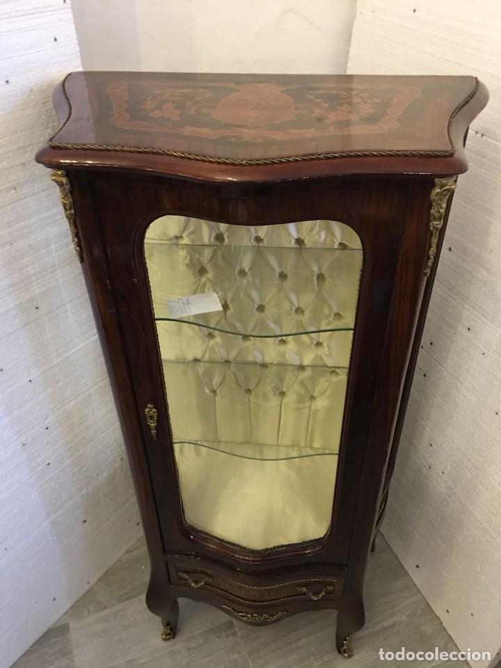 Antig&uuml;edades: VITRINA ESTILO LUIS XV - Foto 3