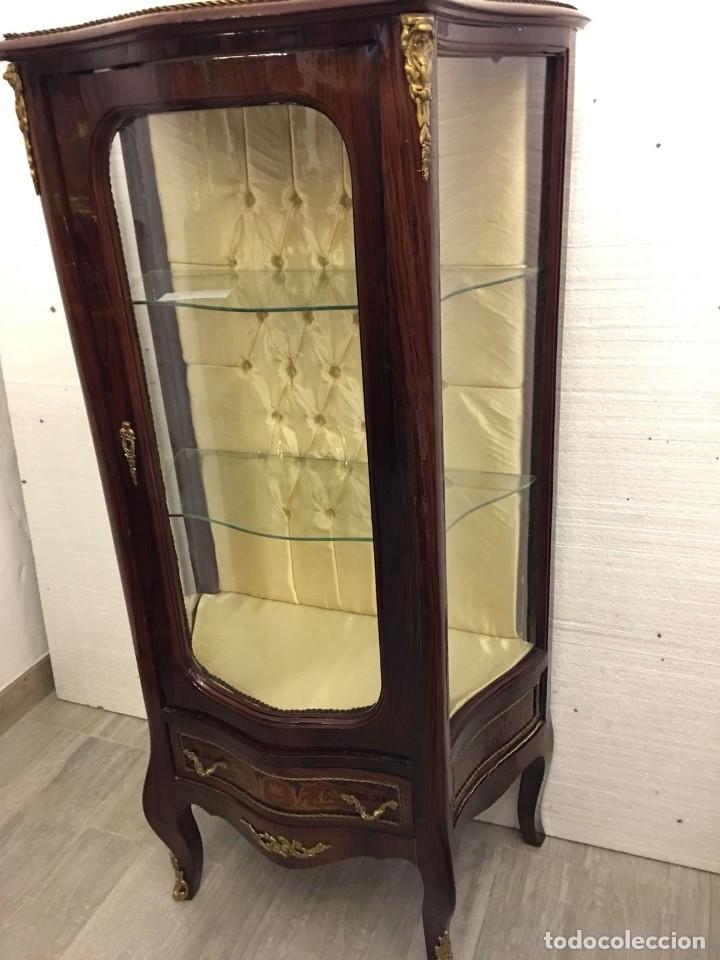 Antig&uuml;edades: VITRINA ESTILO LUIS XV - Foto 8