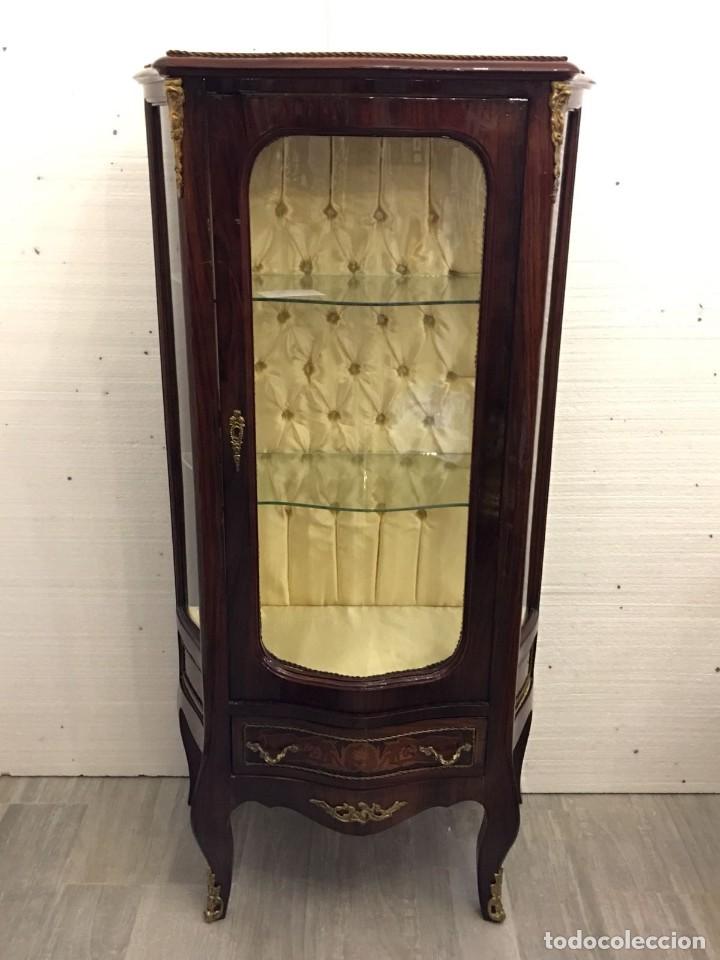 Antig&uuml;edades: VITRINA ESTILO LUIS XV - Foto 1