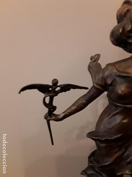Antig&uuml;edades: FIGURA ALEGORIA AL COMERCIO Y A LA NAVEGACION - Foto 6