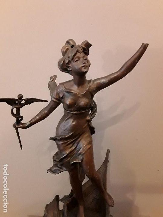 Antig&uuml;edades: FIGURA ALEGORIA AL COMERCIO Y A LA NAVEGACION - Foto 7