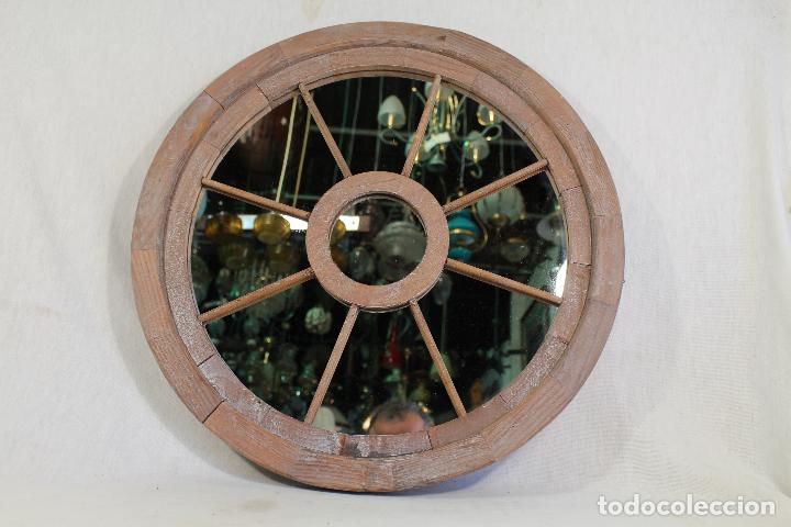 Antig&uuml;edades: espejo en madera - Foto 3