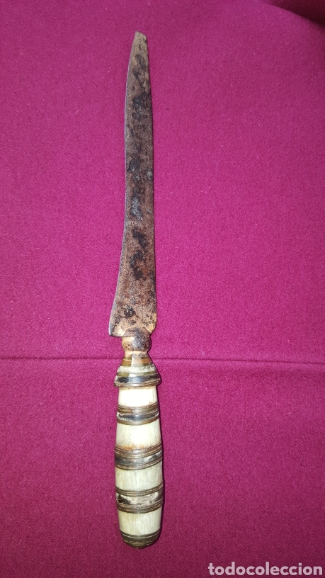 Antig&uuml;edades: CUCHILLO ANTIGUO - Foto 1