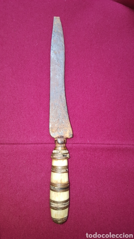 Antig&uuml;edades: CUCHILLO ANTIGUO - Foto 2