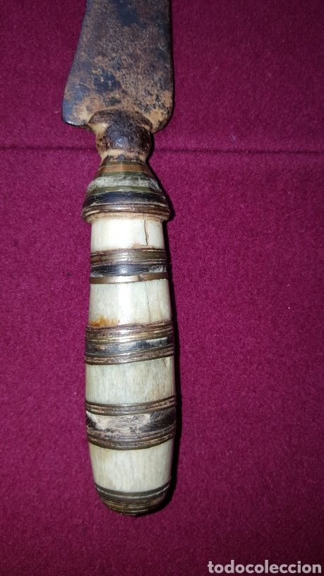 Antig&uuml;edades: CUCHILLO ANTIGUO - Foto 4
