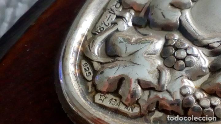 Antig&uuml;edades: Marco de plata y madera - Foto 9