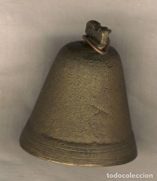 Antig&uuml;edades: CAMPANILLA T&Iacute;PICA DE LOS CAMPANILLEROS.- - Foto 1