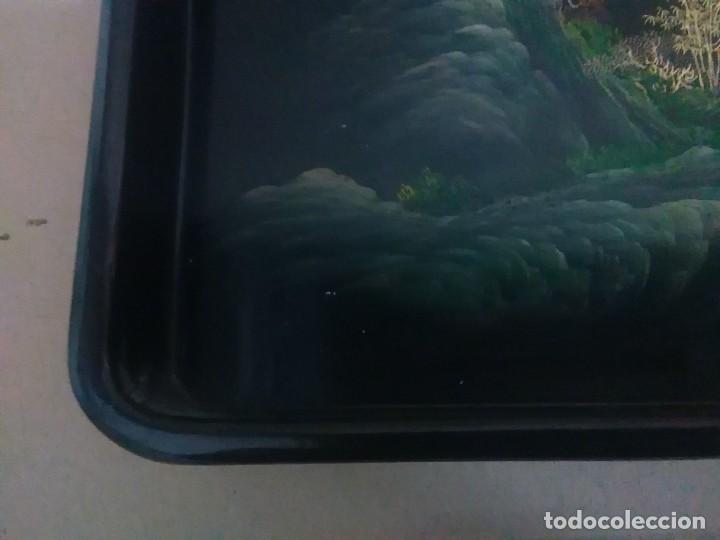 Antig&uuml;edades: Bandeja china lacada - Foto 4