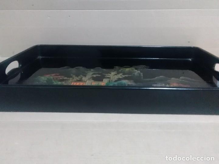 Antig&uuml;edades: Bandeja china lacada - Foto 5