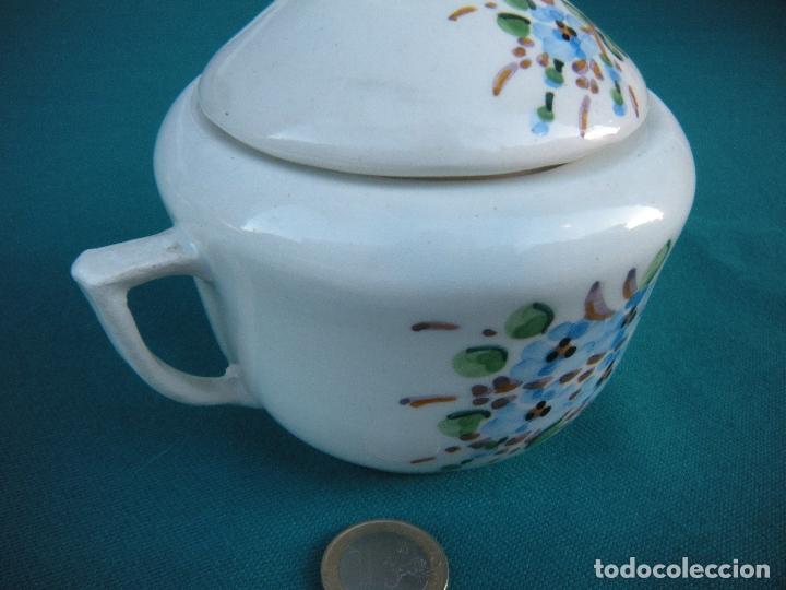 Antig&uuml;edades: AZUCARERO PINTADO A MANO - Foto 4
