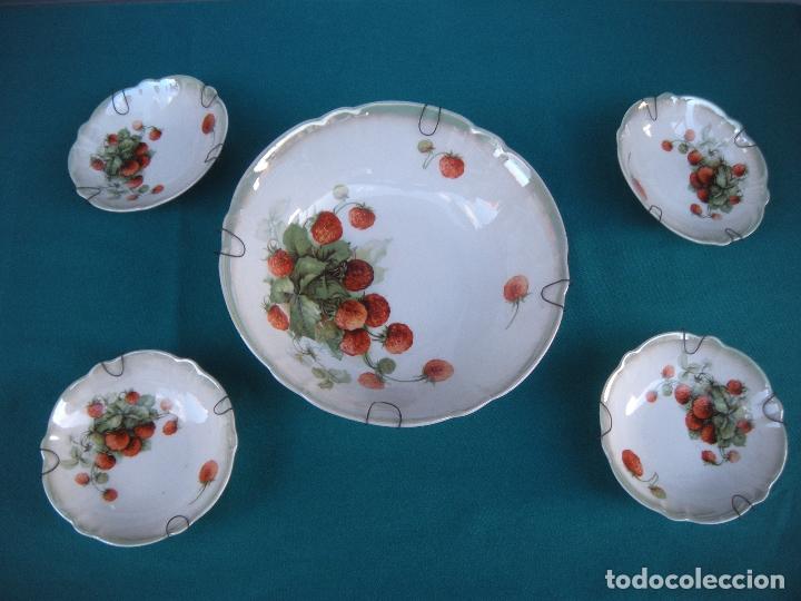 Antig&uuml;edades: CUENCO EN PORCELANA REFLEJO - Foto 1
