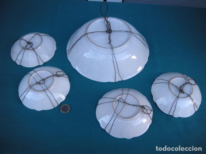 Antig&uuml;edades: CUENCO EN PORCELANA REFLEJO - Foto 5