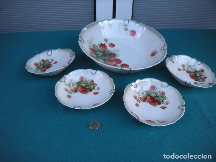 Antig&uuml;edades: CUENCO EN PORCELANA REFLEJO - Foto 6