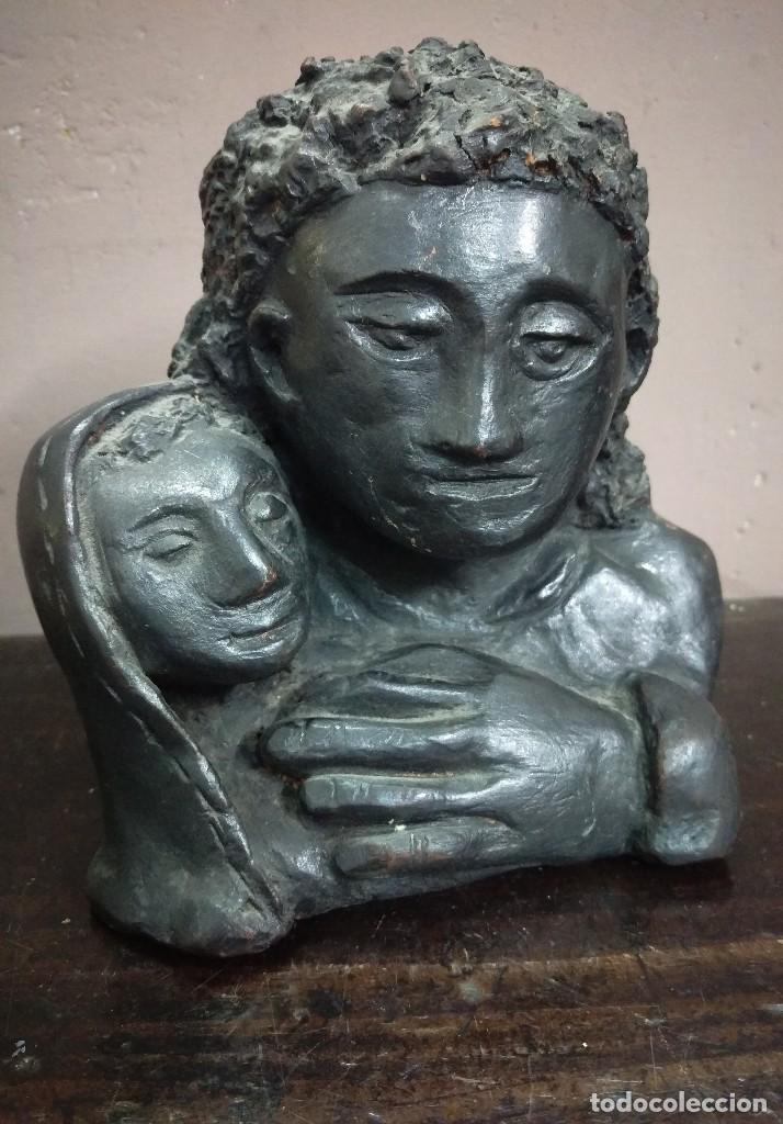 Antiques: Escultura original de Pablo Asensio -aulas DGA-