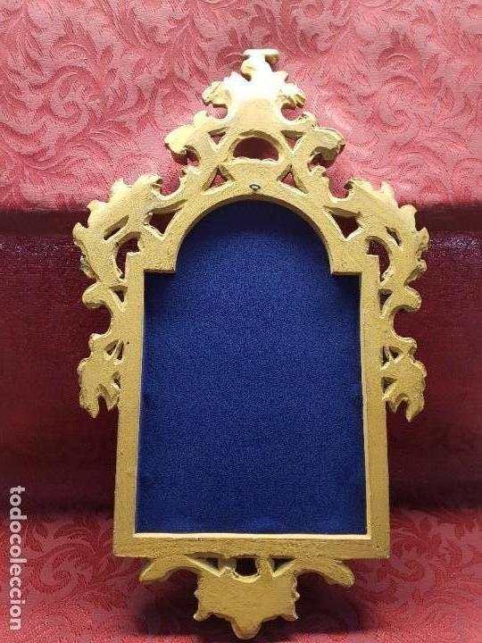 Antig&uuml;edades: RETABLO CORNUCOPIA CON CRUCIFICADO EN TALLA DE MADERA - Foto 2